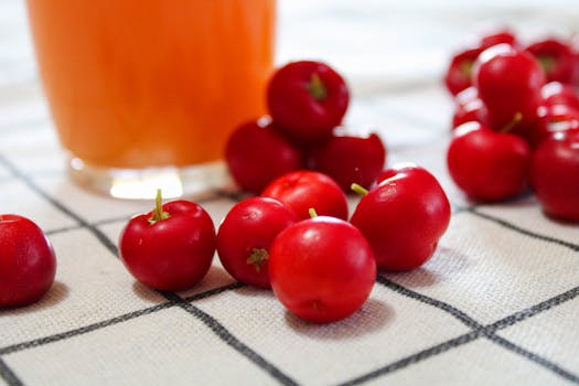 Juice, tart cherry, from concentrate, shelf-stable