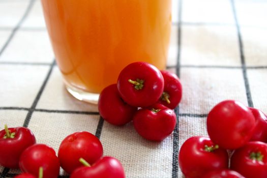 With High Vitamin C Fruit Juice Drink
