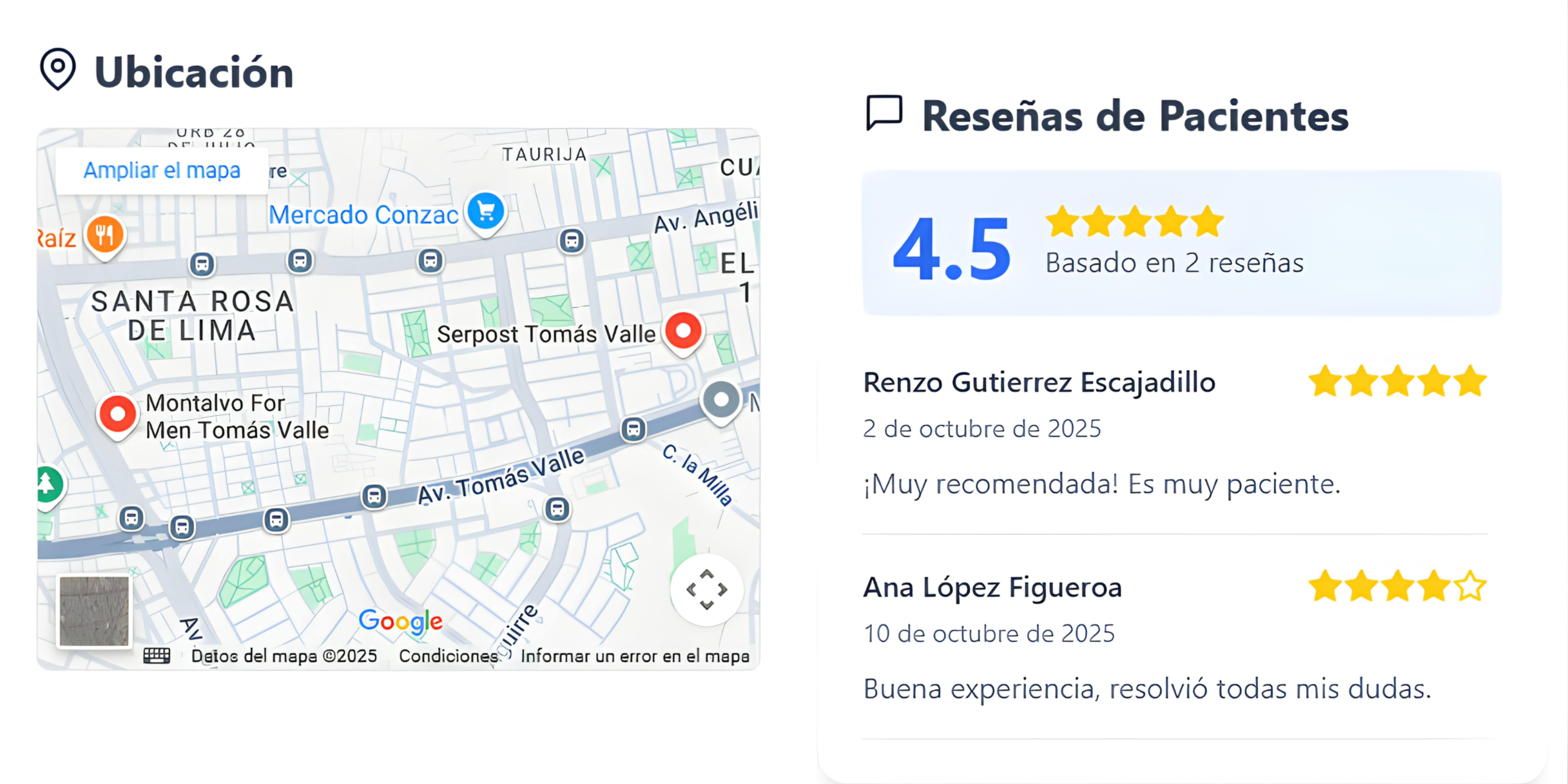 Elección de profesional en FullSalud
