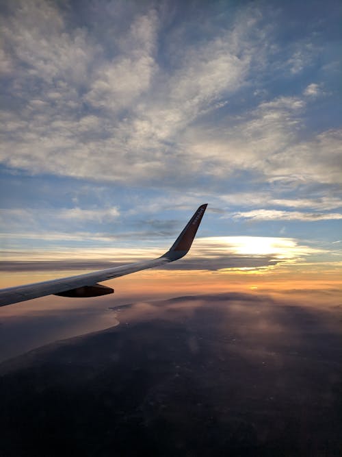 Základová fotografie zdarma na téma letadlo, mlha, nad mraky