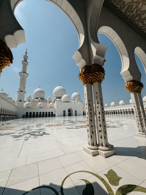 Free Abu Dhabi мечеть  Stock Photo
