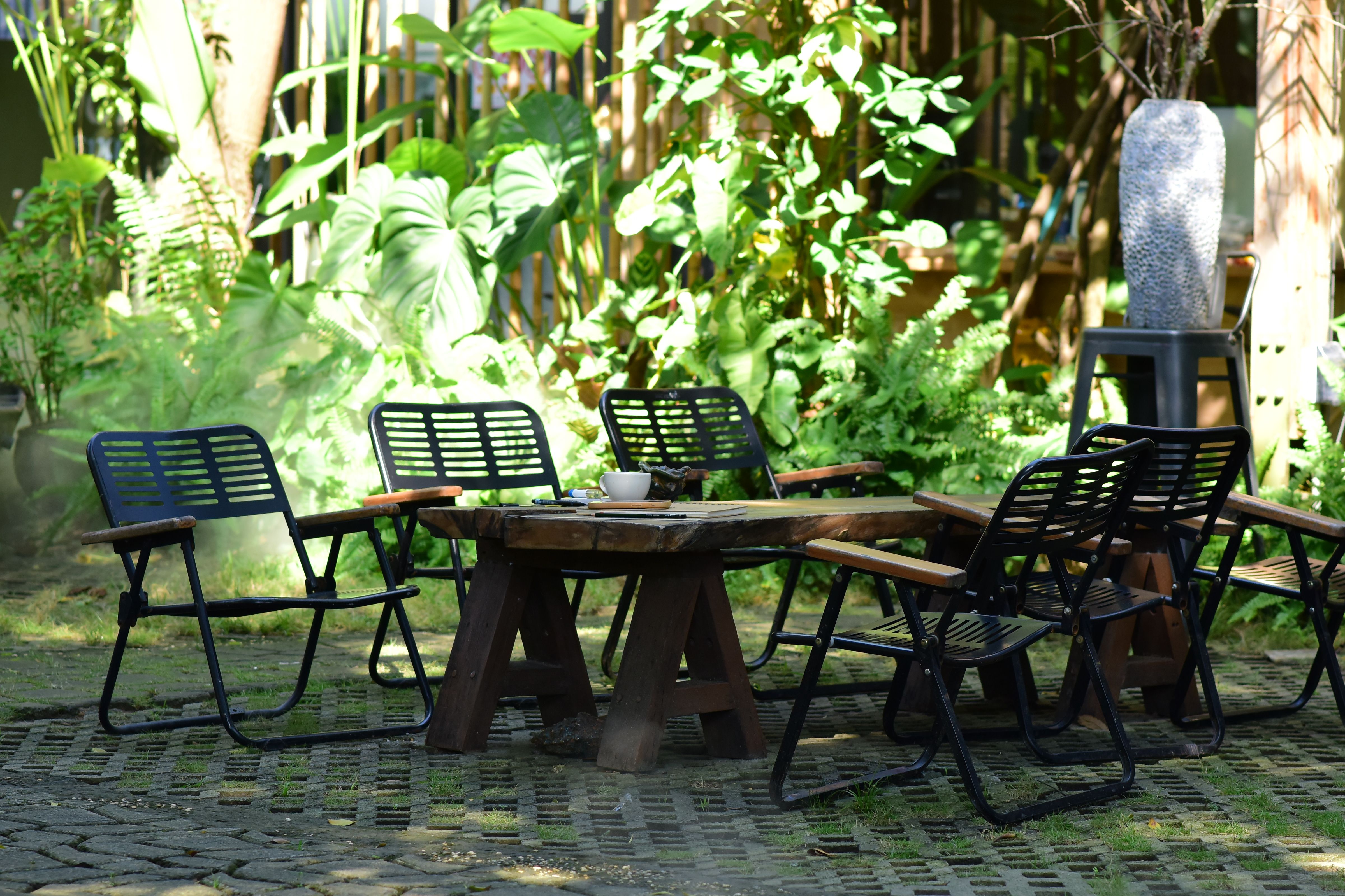 Restauration de mobilier de jardin