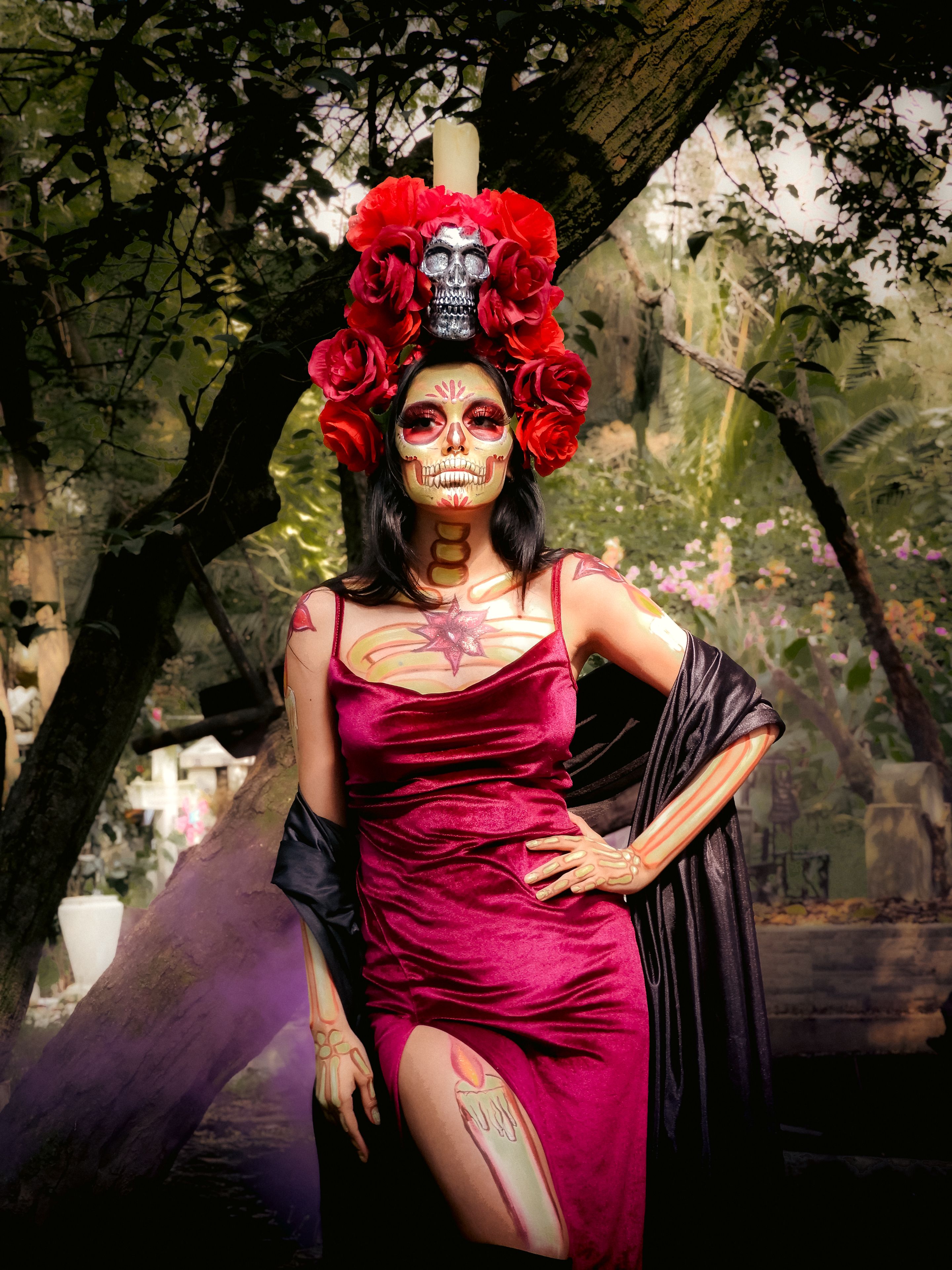 dia de los muertos red dress Dias de los muertos dress