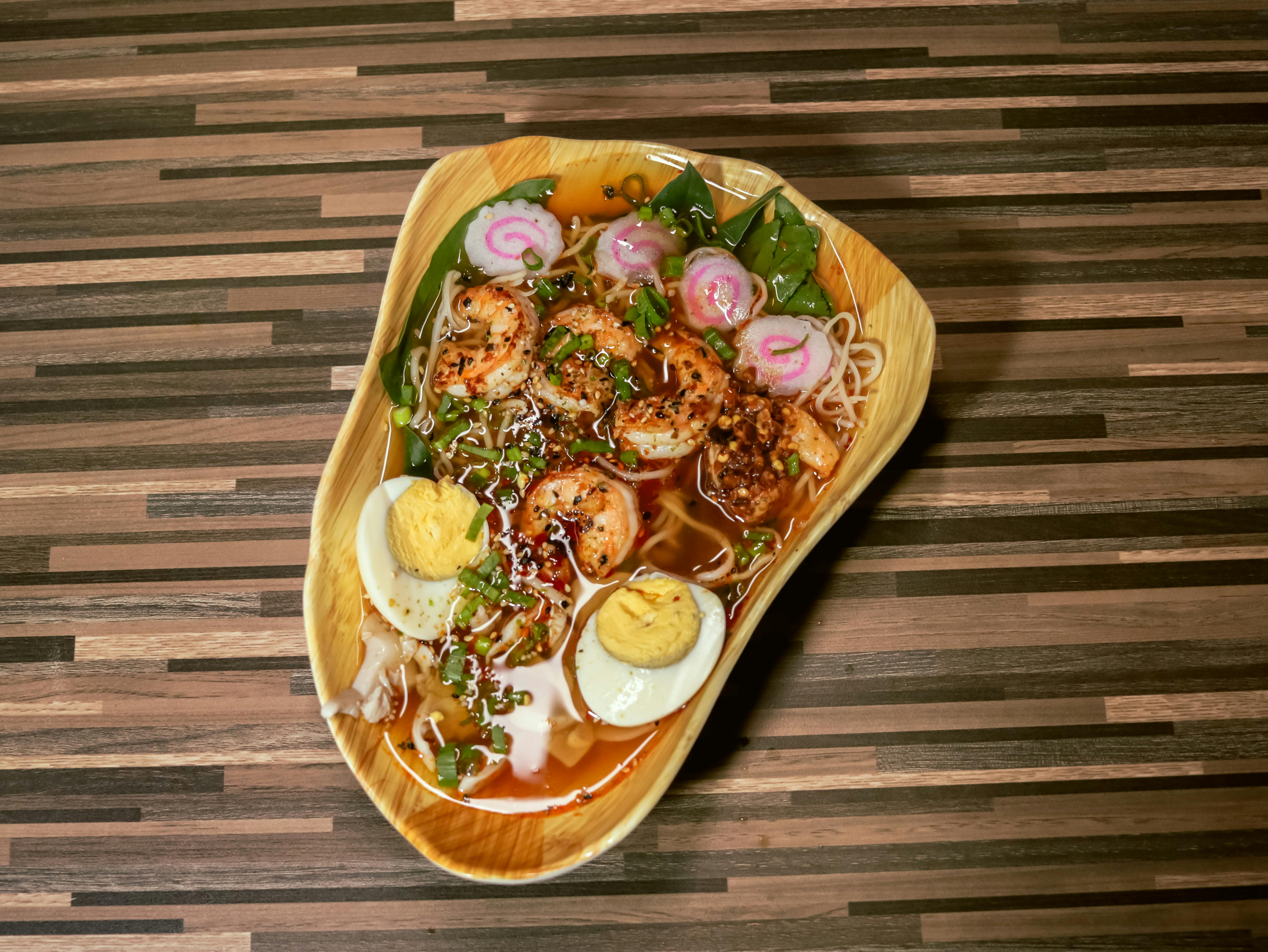 vibrant bowl of ramen noodles and broth - alkaline water for cooking