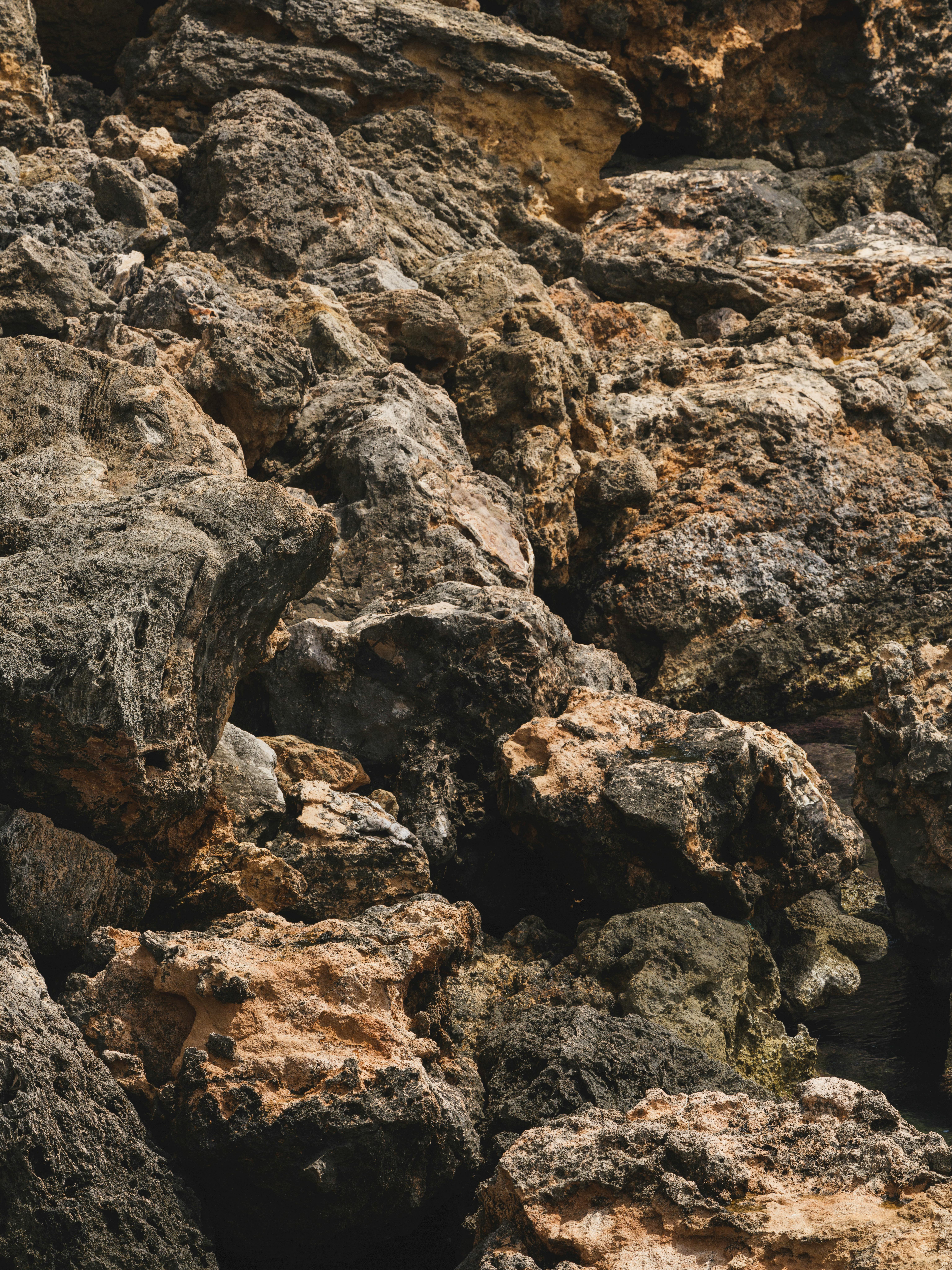 бесплатная абстрактные формы горных скальных структур Стоковое фото