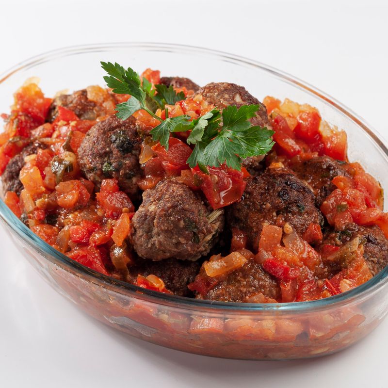 Baked BBQ Meatballs