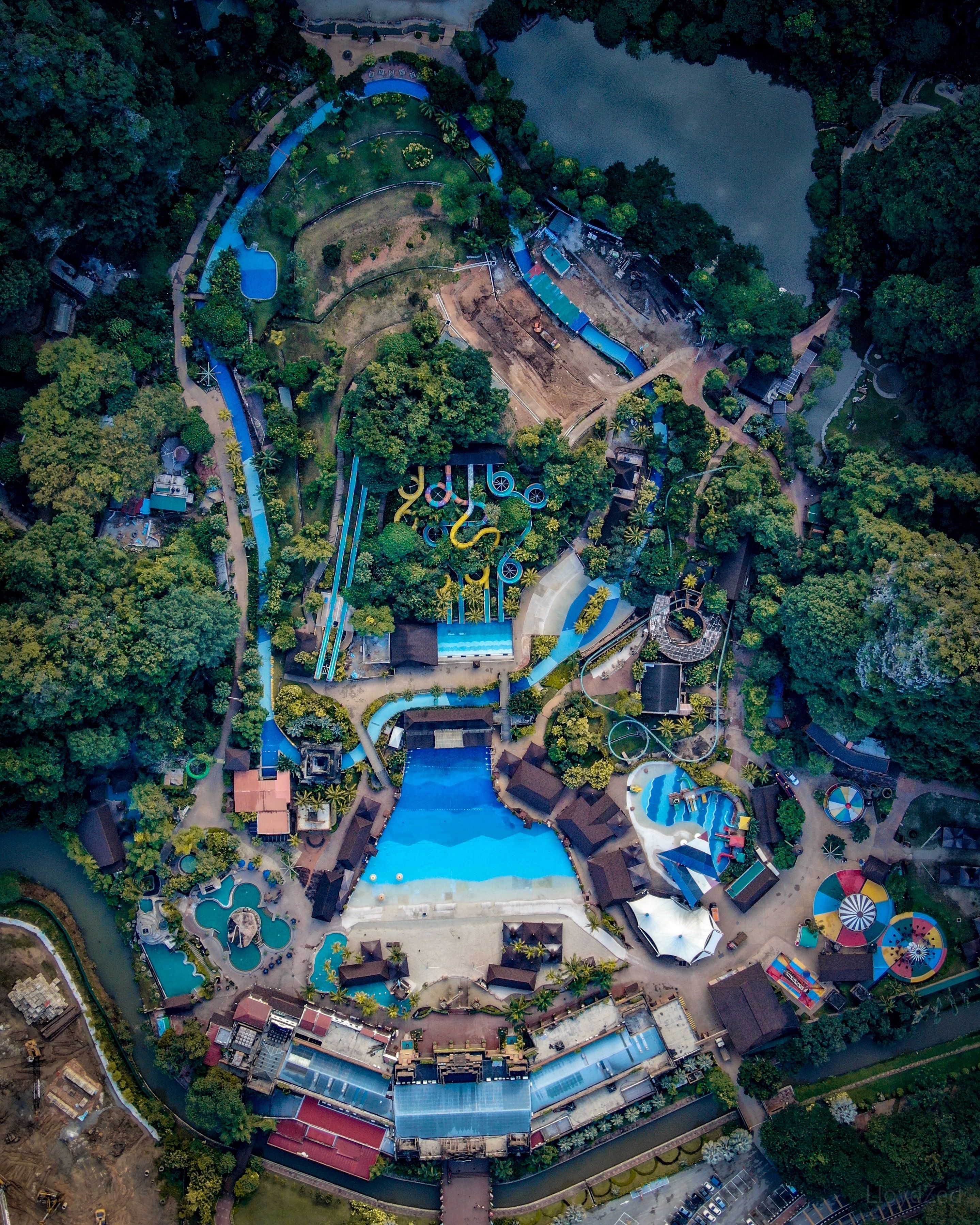 Seasonal rainwear & merchandise for a regional water park