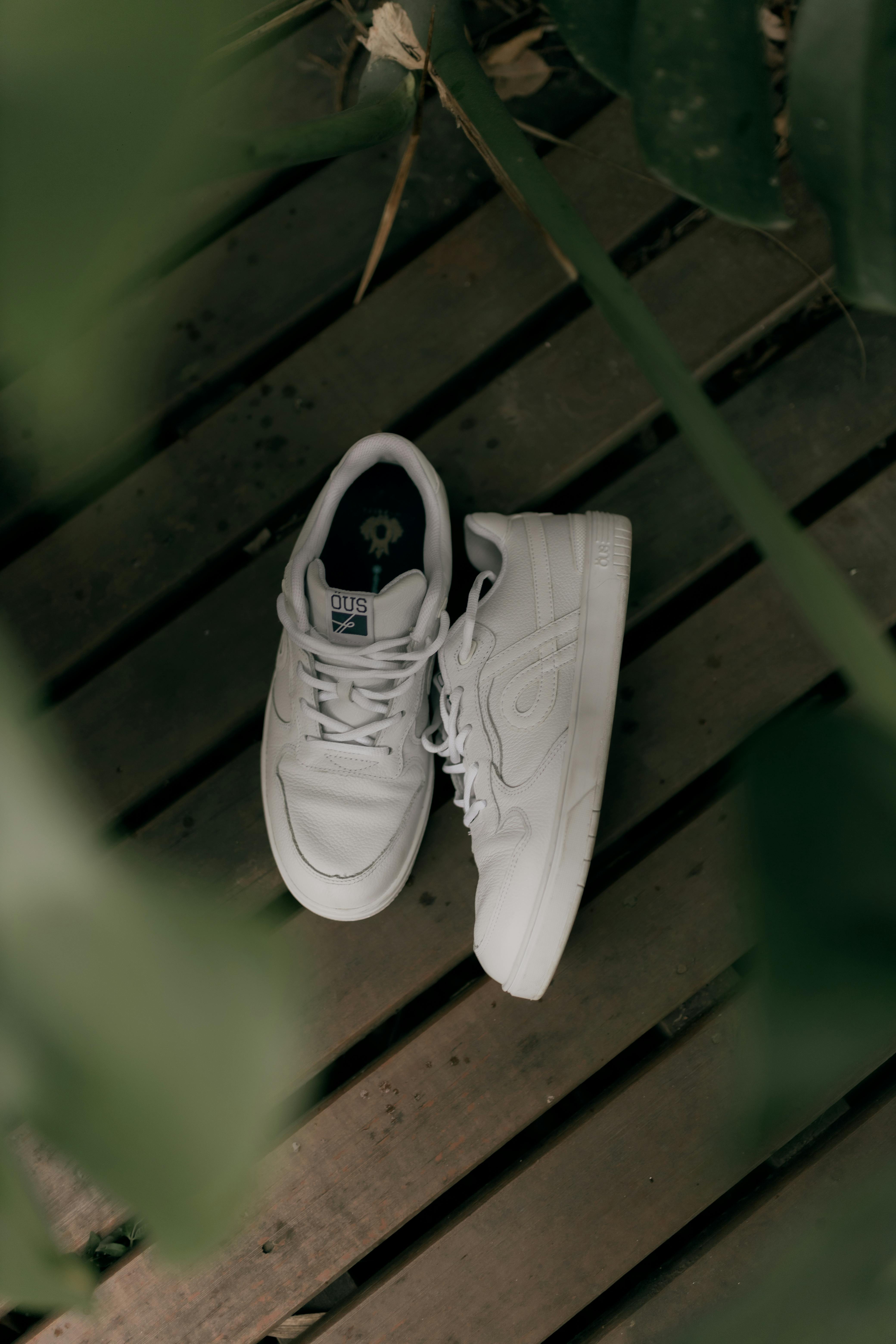 White sneakers