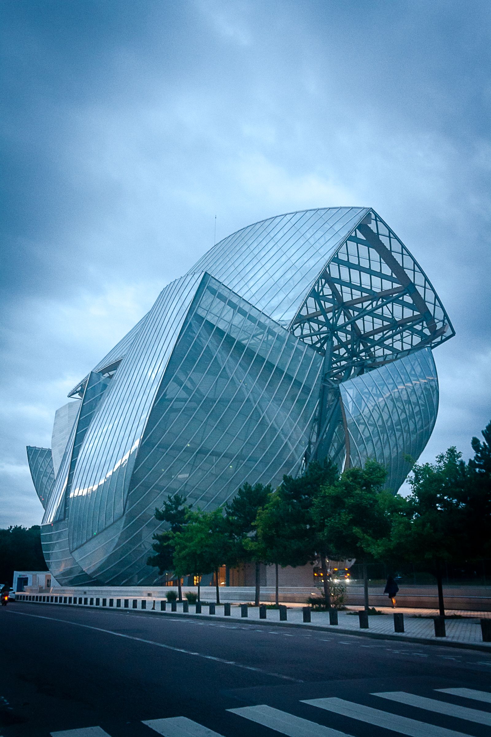 Fondation Louis Vuitton - ambiance