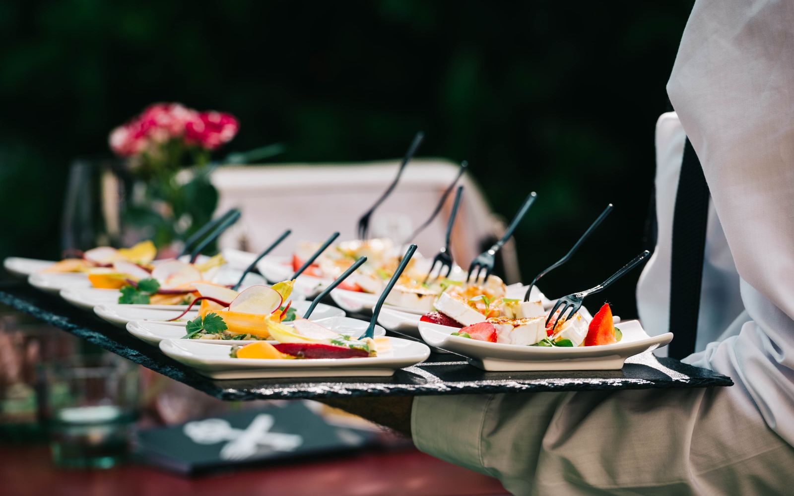 Brunch buffet spread