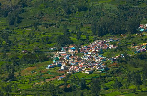 Kanthaloor hill village Munnar