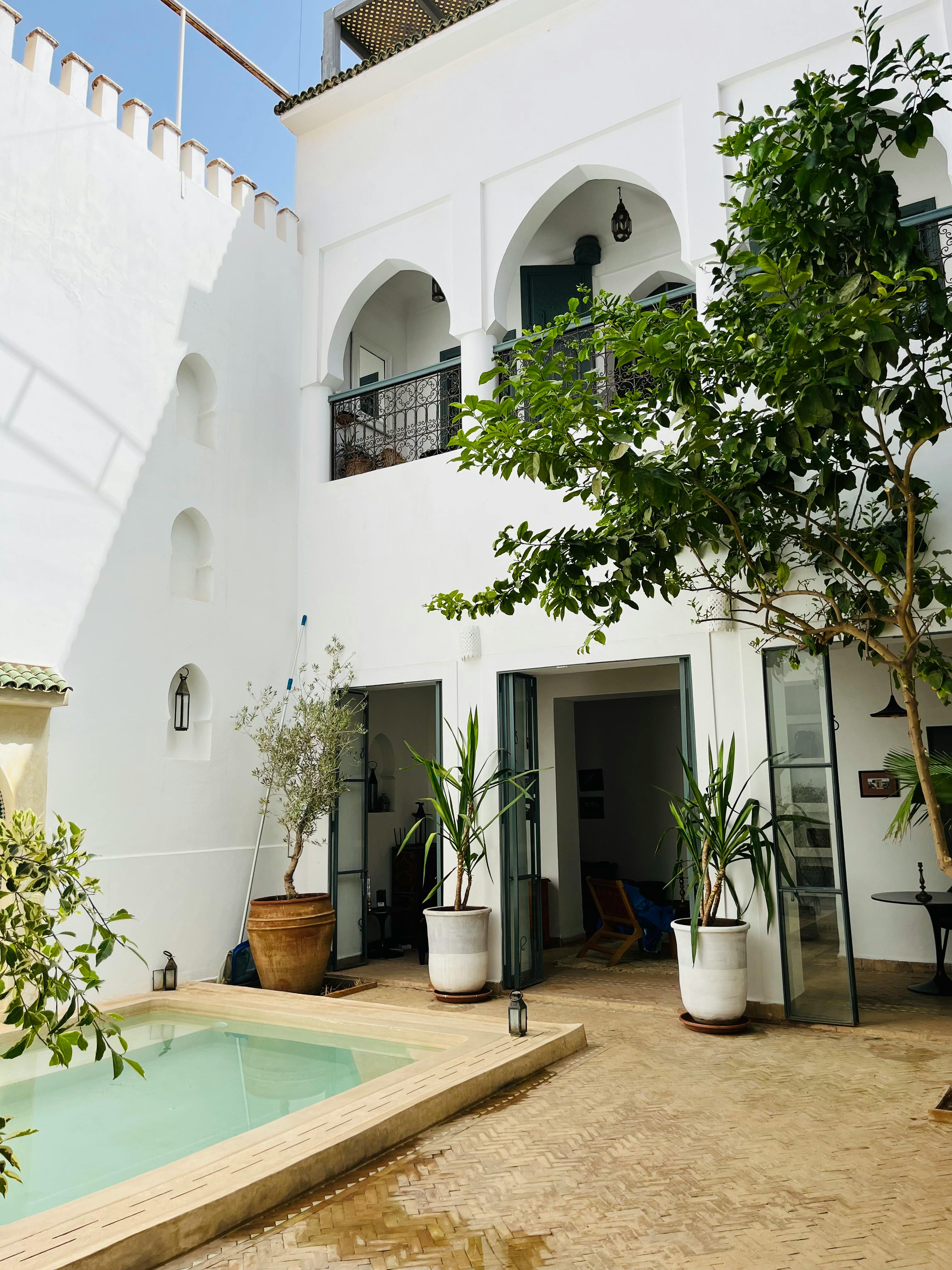 Chambre de luxe dans un riad de Marrakech