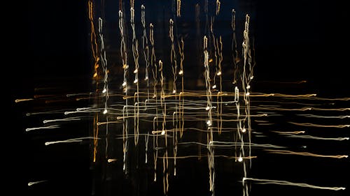 Foto d'estoc gratuïta de art abstracte, exposició prolongada, llums brillants
