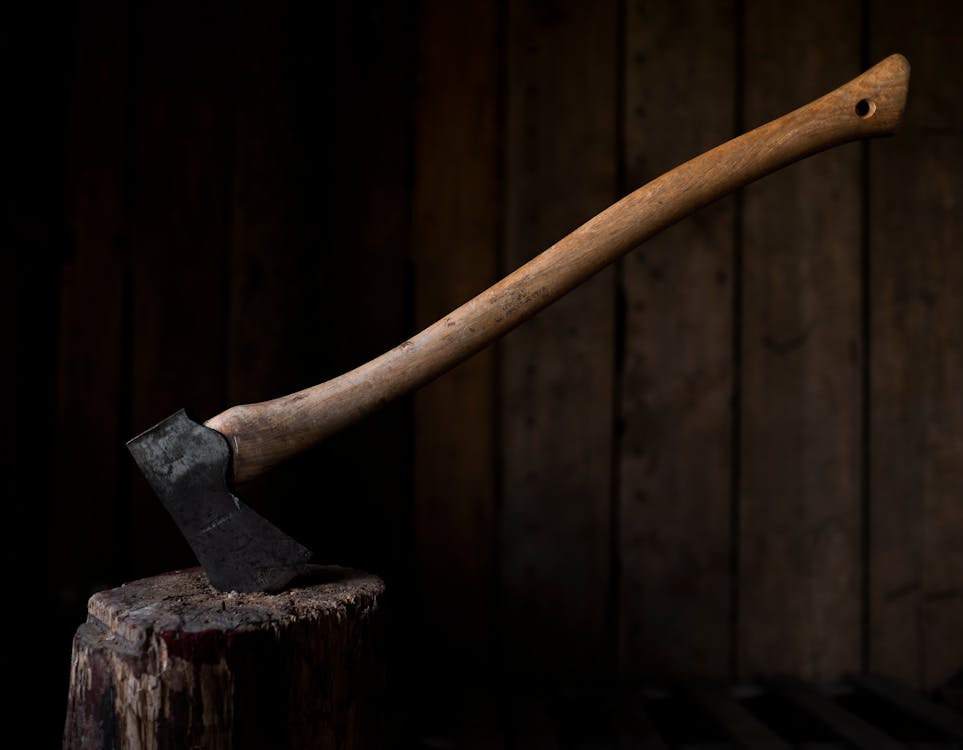 Free Brown and Black Axe Stock Photo