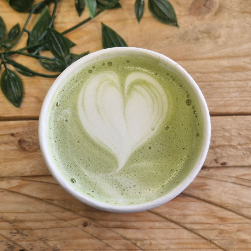 Thai Green Tea Latte with Jasmine