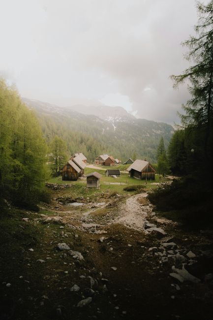 Idyllic alpine village nestled in Austrian mountains, offering a serene escape into nature.