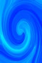 Vibrant Blue Abstract Swirl Design