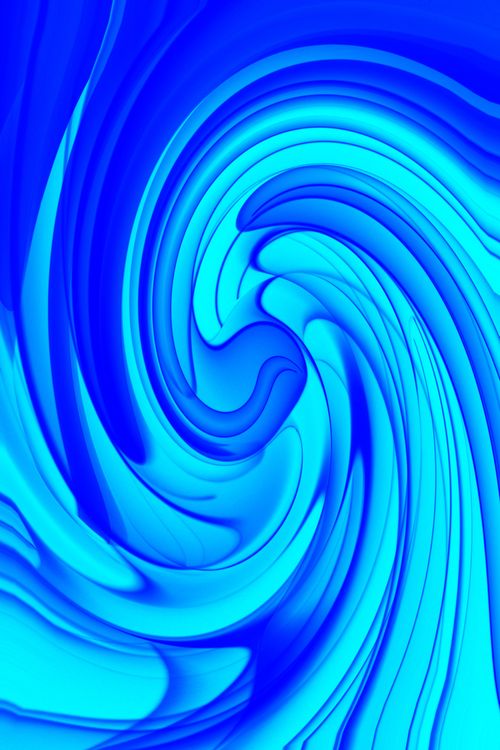 Abstract Blue Swirl Pattern in Vivid Colors · Free Stock Photo