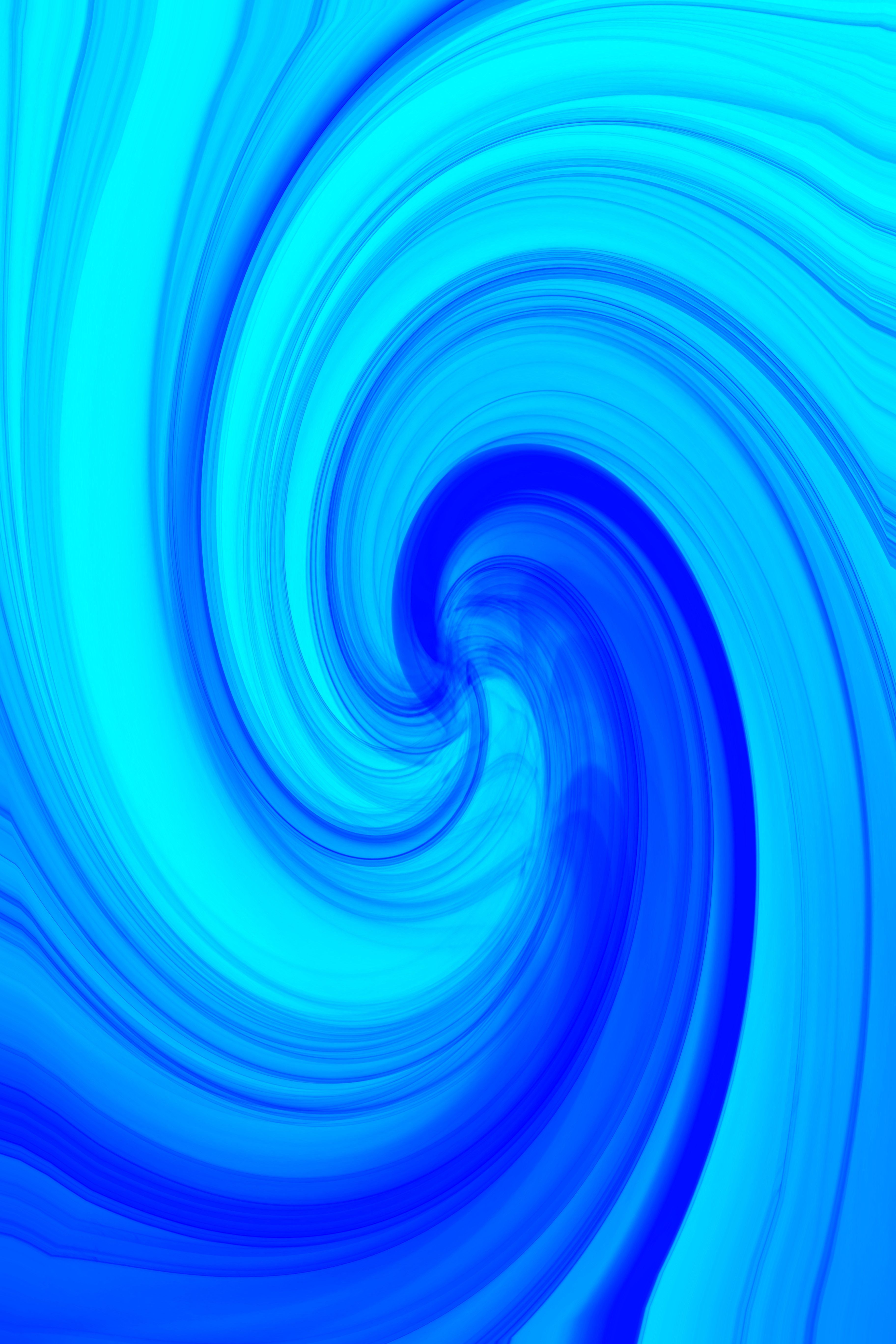 Abstract Blue Swirl Background Art · Free Stock Photo