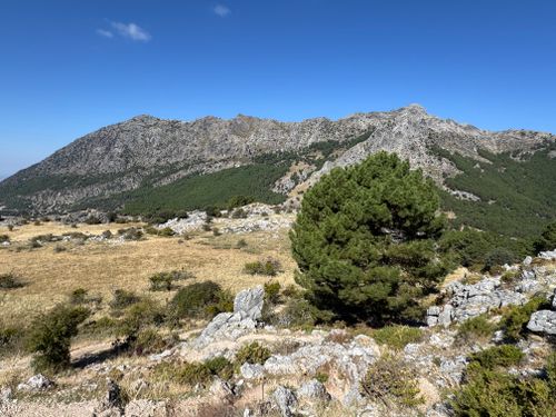Free Breathtaking landscape of mountain range in Grazalema Natural Park, Spain. Stock Photo