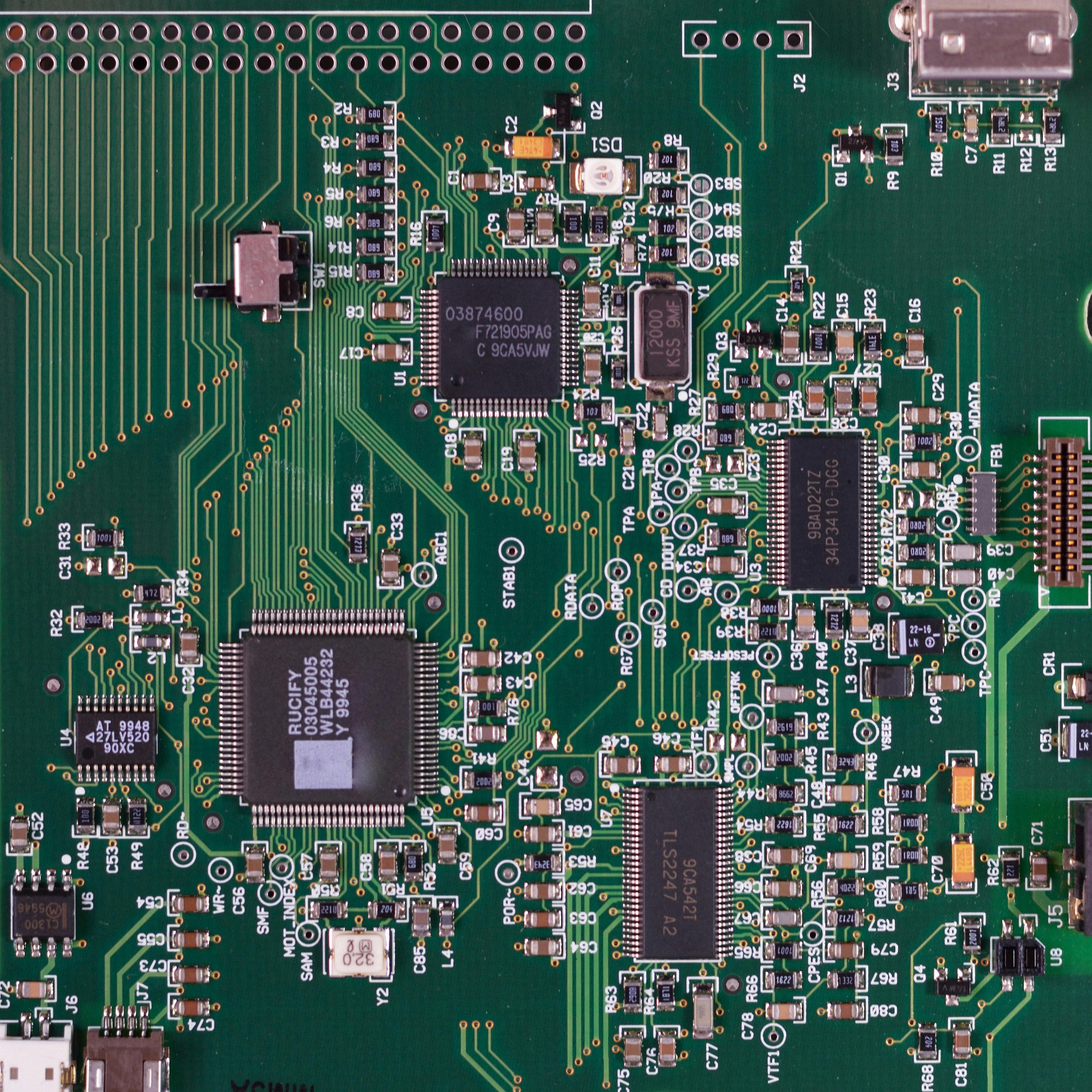 Chipset Circuit Digital Art 4K Wallpaper #4.2059