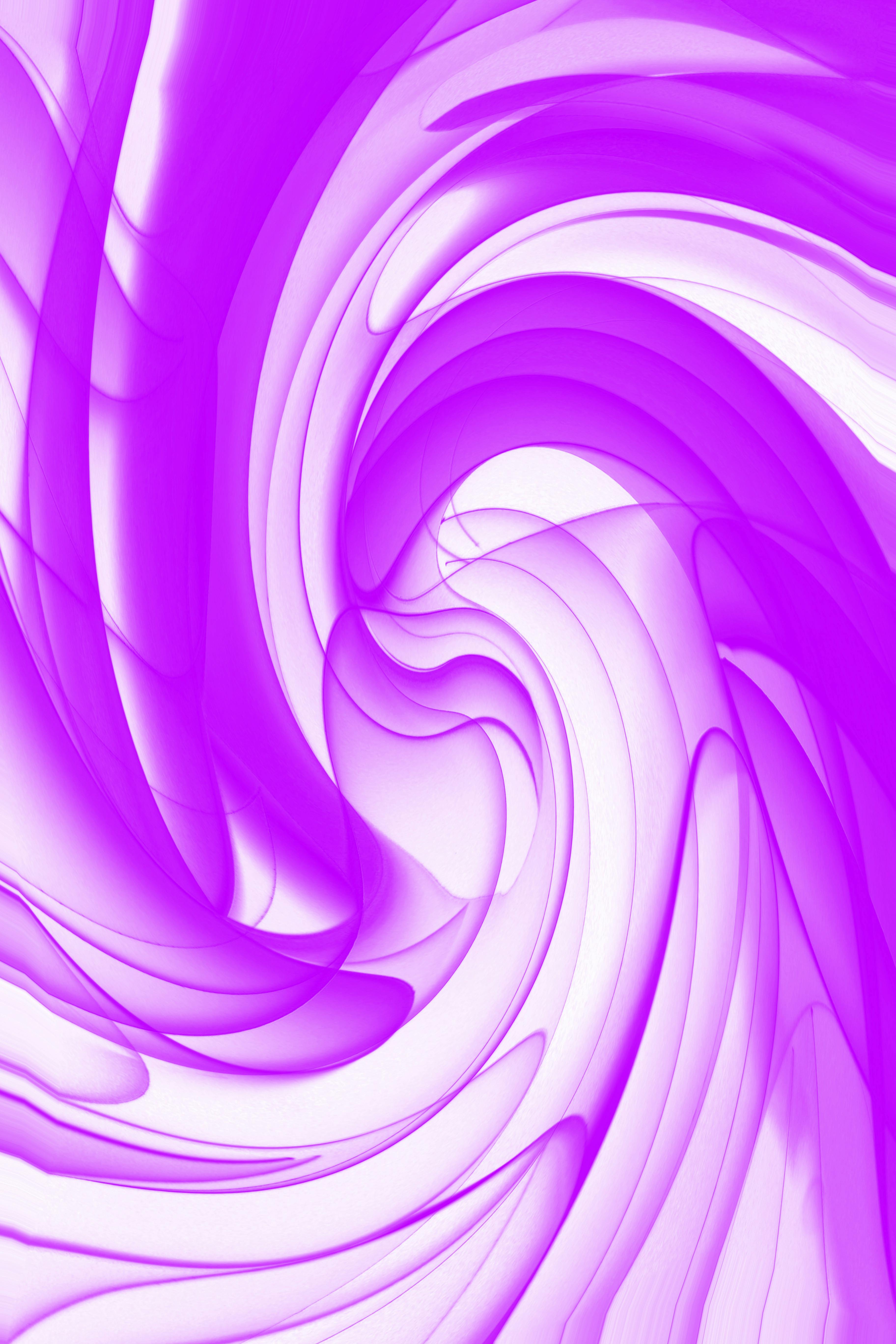 Vibrant Abstract Purple Swirl Pattern Art