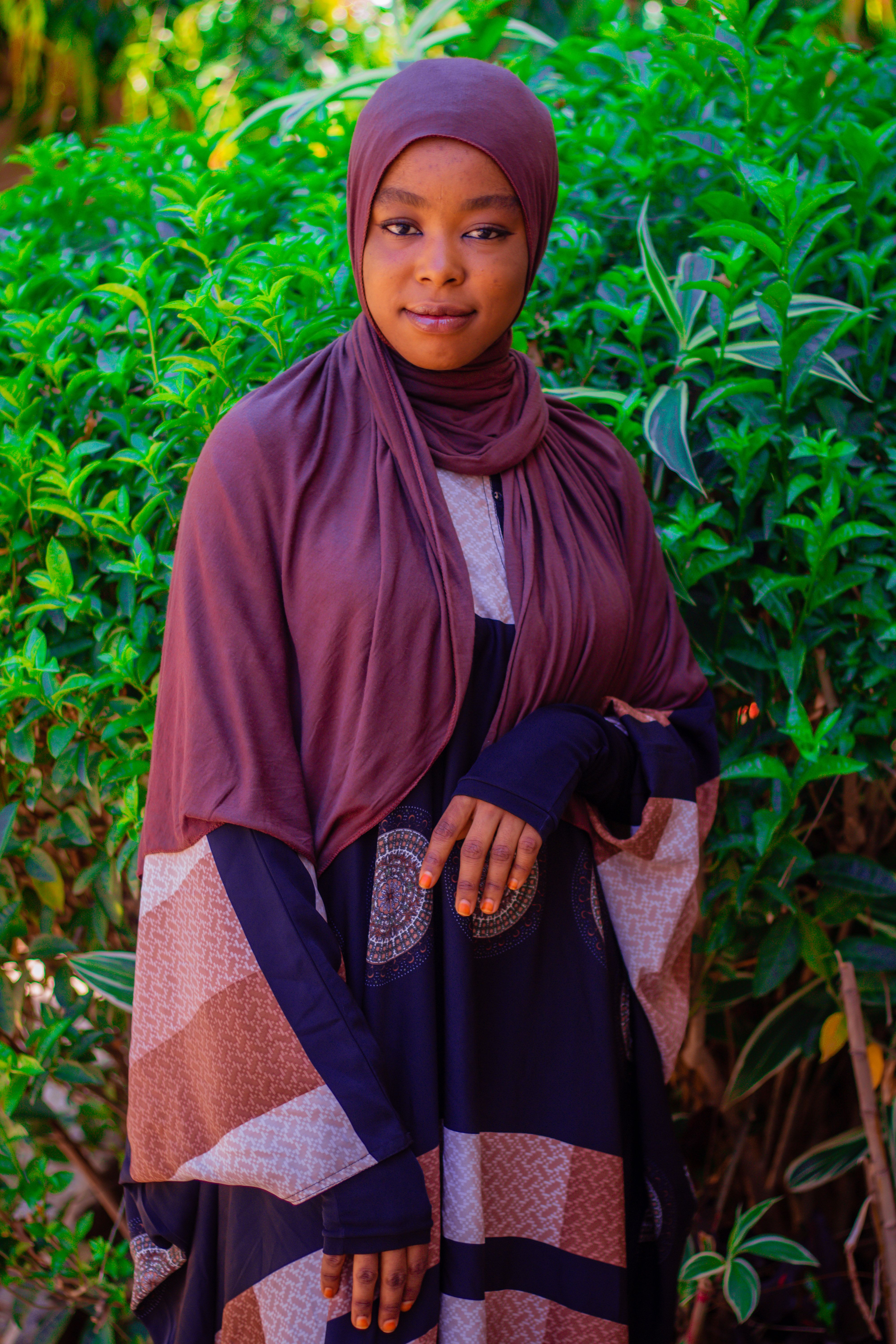 Portrait of a Woman in Traditional Hijab · Free Stock Photo