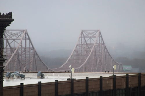 Free stock photo of bridge, building, city sky Stock Photo