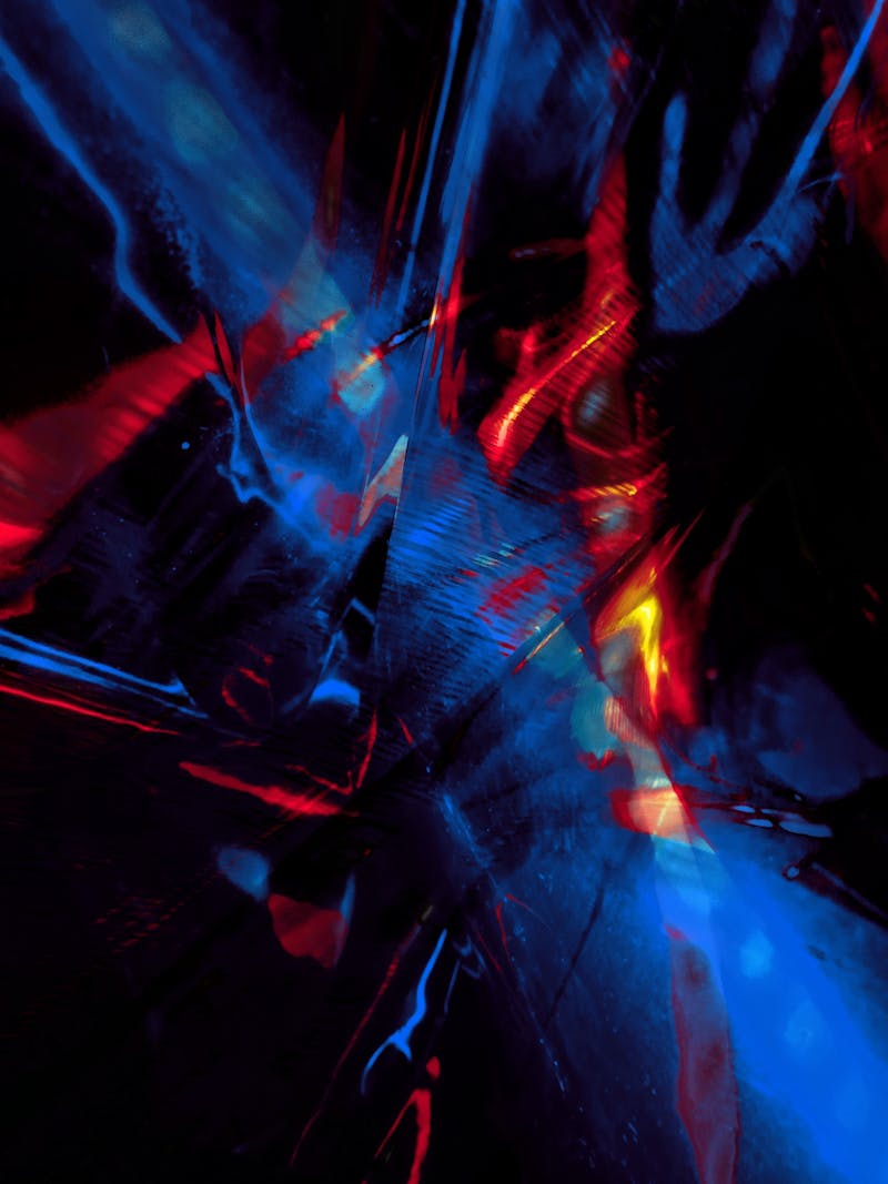 Family hiking in nature