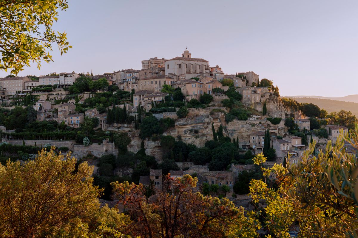 Gordes at dusk