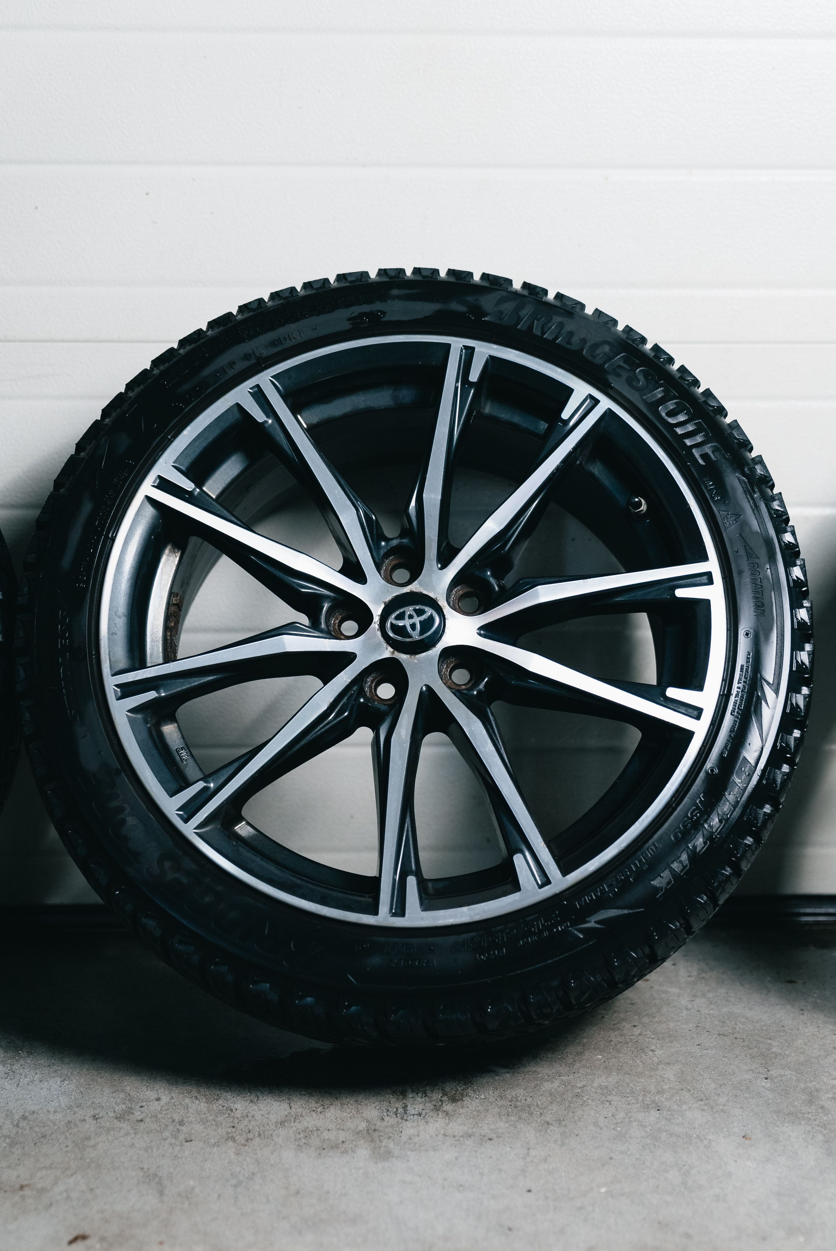 Close-Up of Modern Car Tire and Alloy Wheel · Free Stock Photo