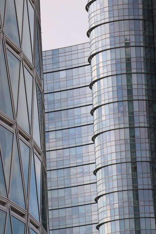 Free Close-up of Milan's skyscrapers showcasing modern architectural design. Stock Photo