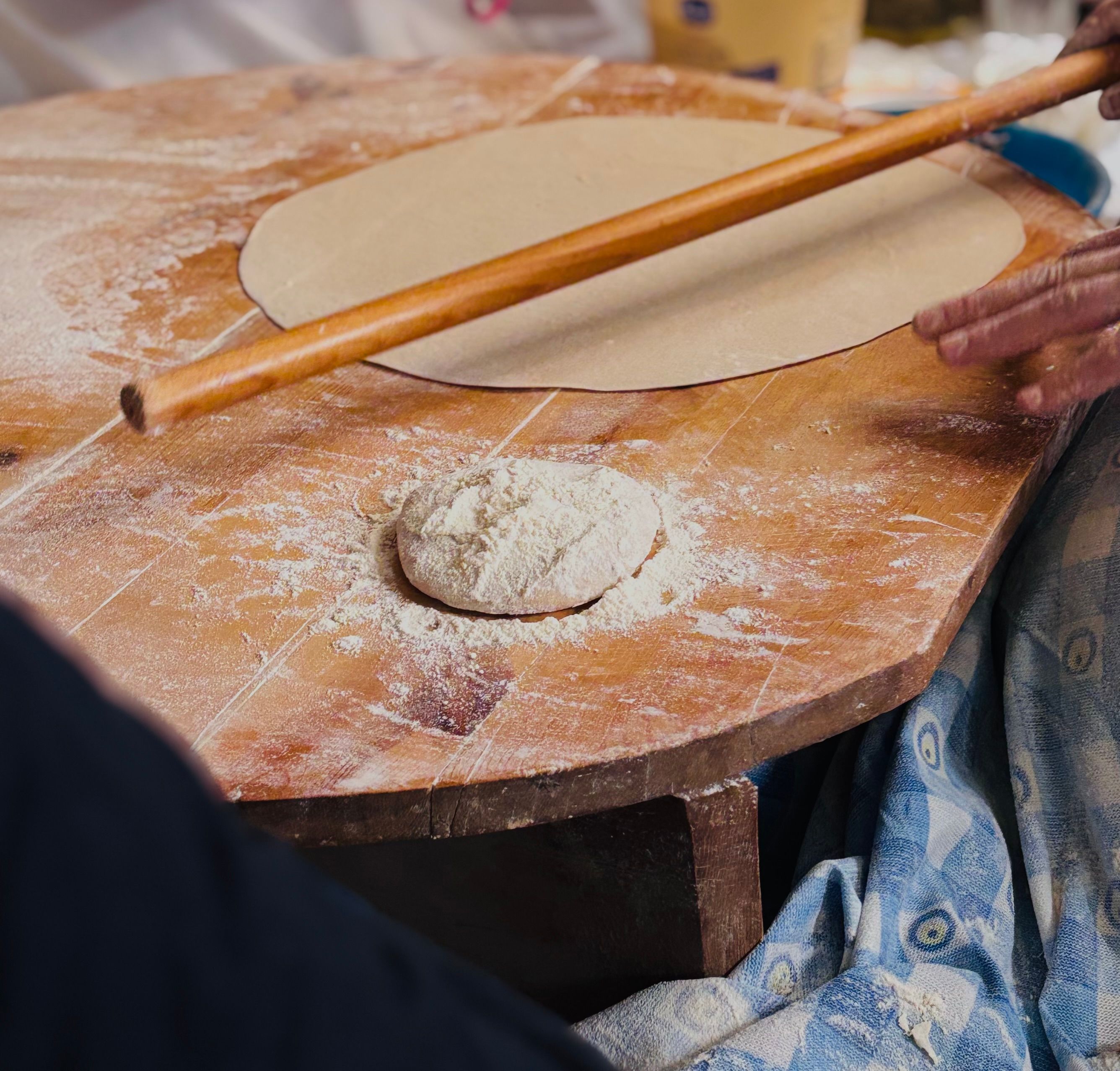Chickpea Flour Flatbread Dough