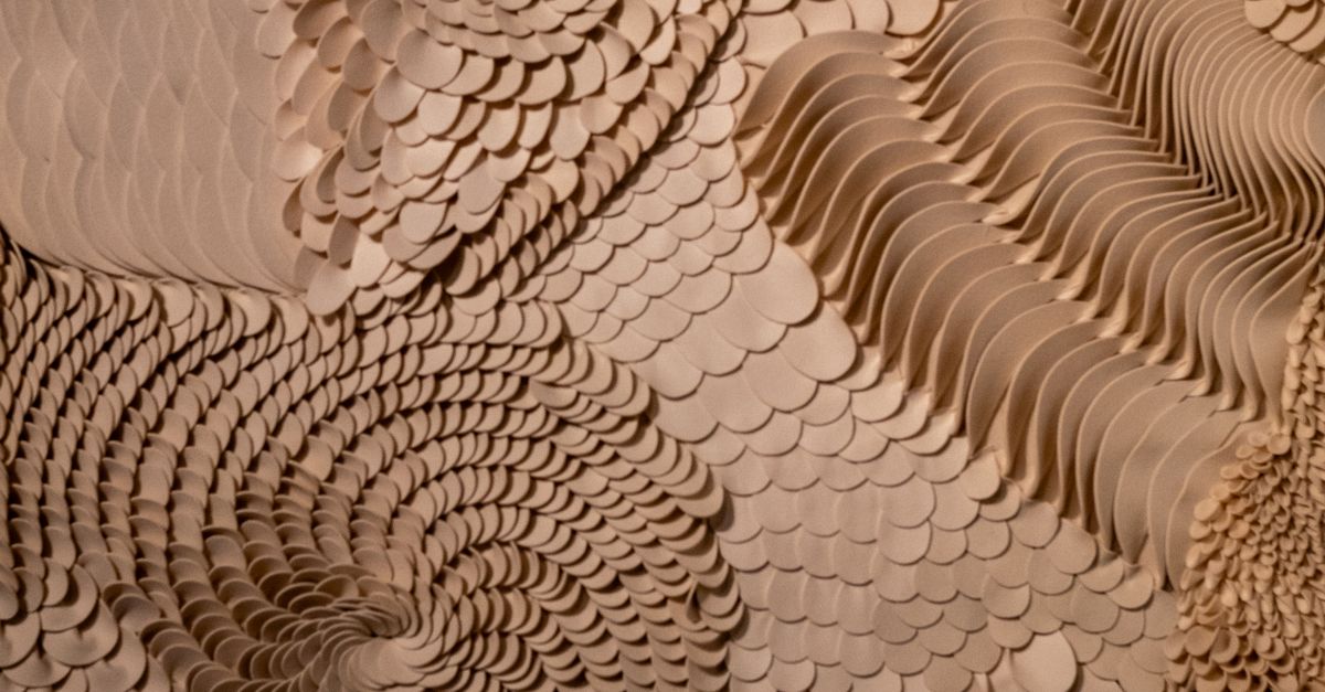 Rectangular Cardboard Pattern Intricate Abstract Cardboard Pattern Design · Free Stock Photo