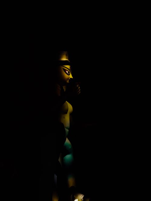 Free Durga idol Stock Photo