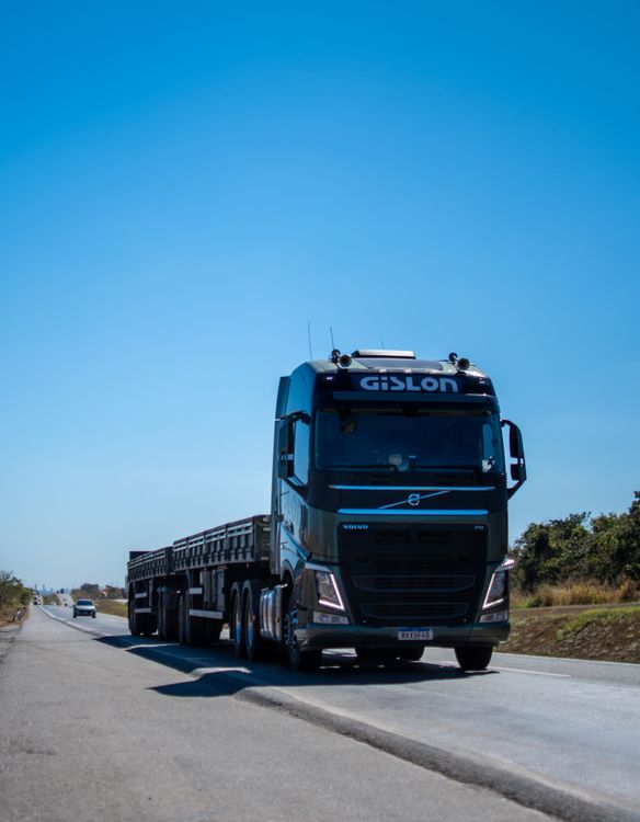 Heavy Duty Truck on Brazilian Highway · Free Stock Photo