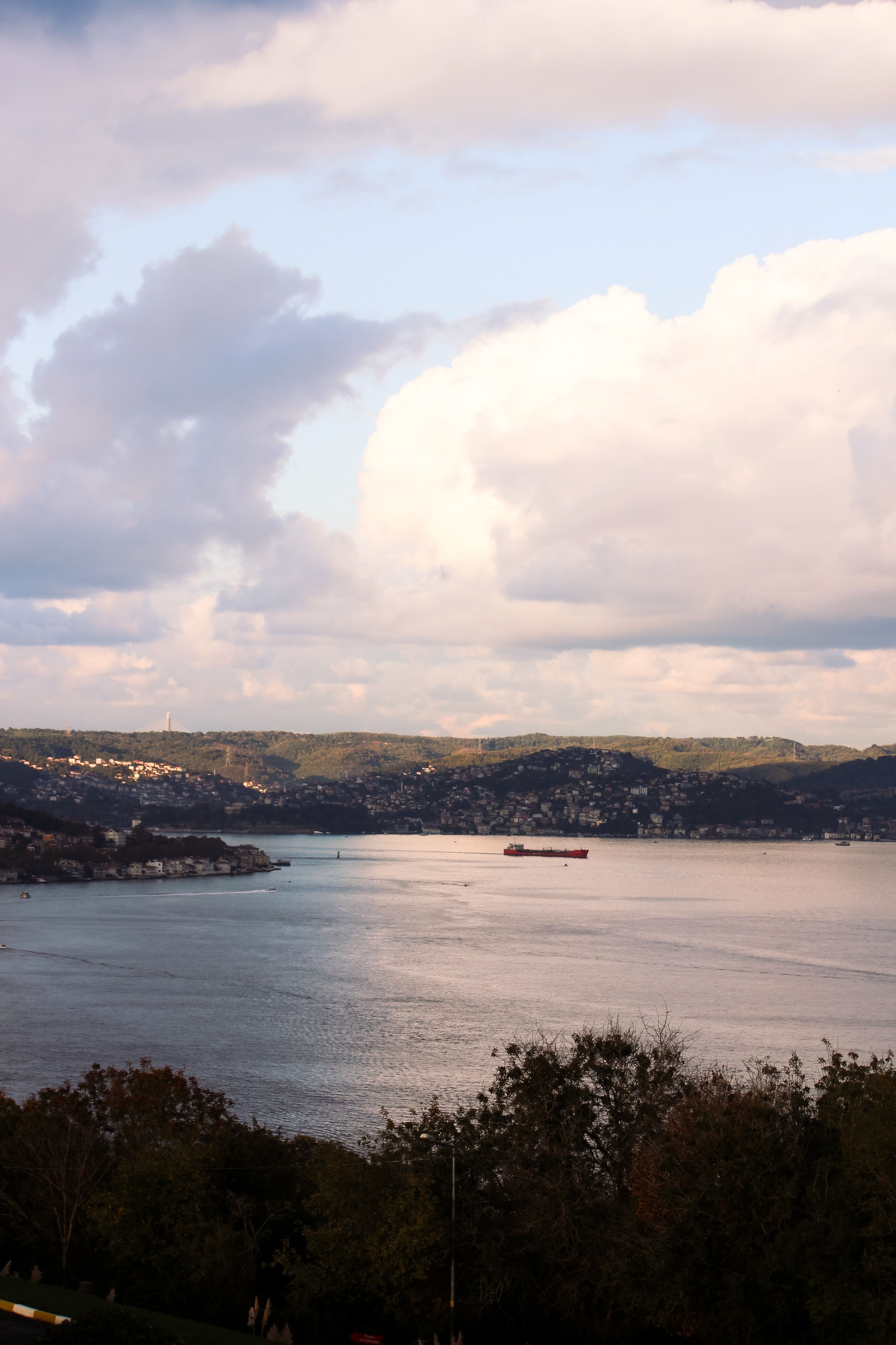 Panoramic View of Scenic Bosphorus Strait · Free Stock Photo