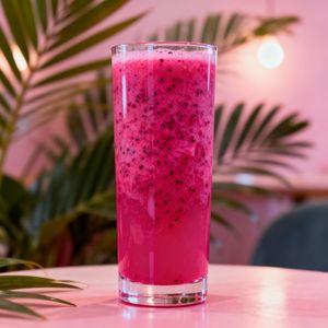 Tall glass of magenta dragonfruit refresher — photo by Abhinav Singh on Pexels