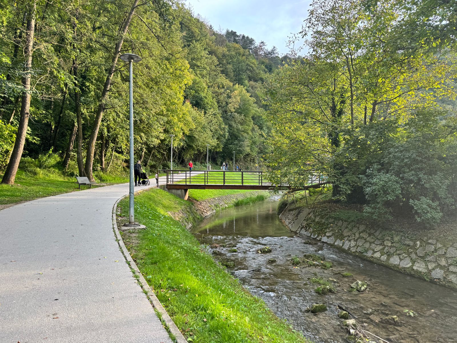 Rond het meer van Jarun is het rondje 6 kilometer