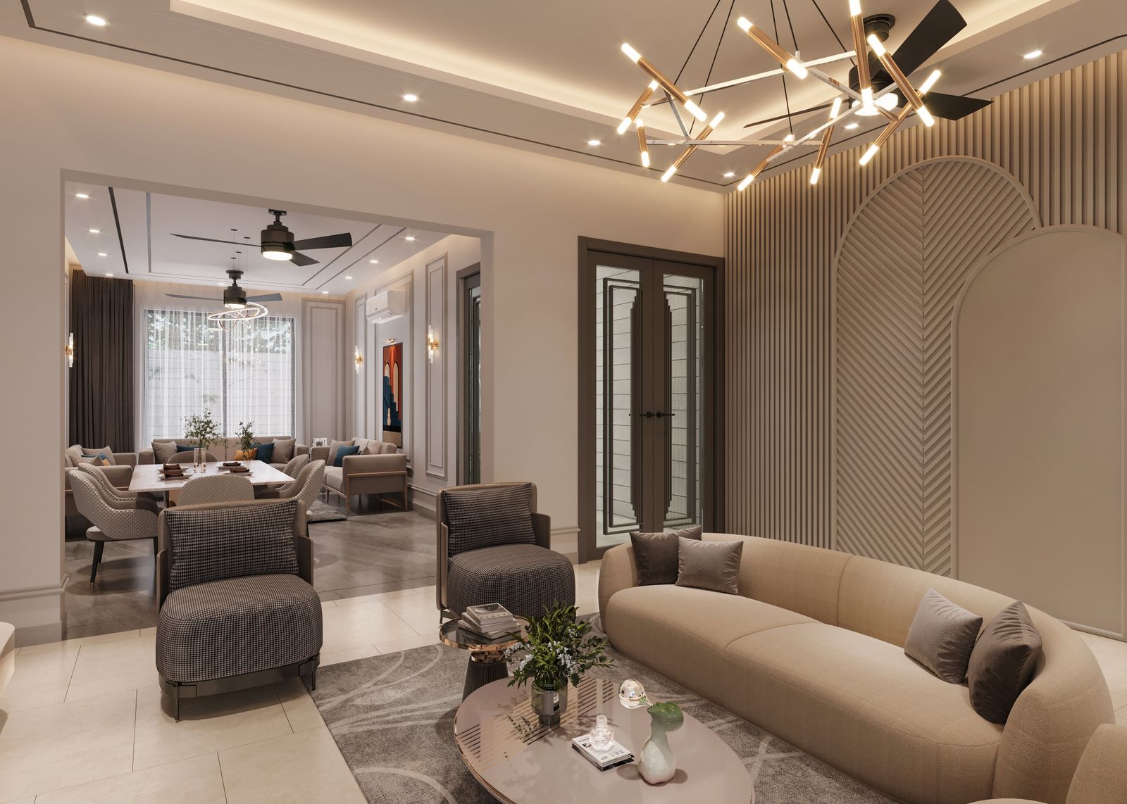 Elegant Living Room · Free Stock Photo