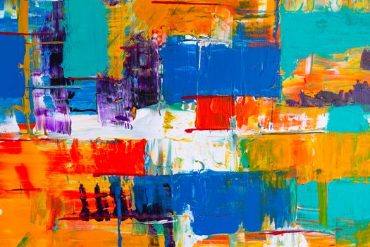 colourful paint palette