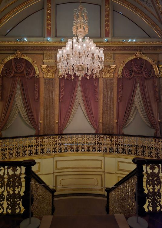 Elegant Interior of Historic Theater in Türkiye · Free Stock Photo