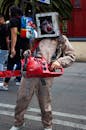 Spooky Chainsaw Costume at Ciudad de México Parade