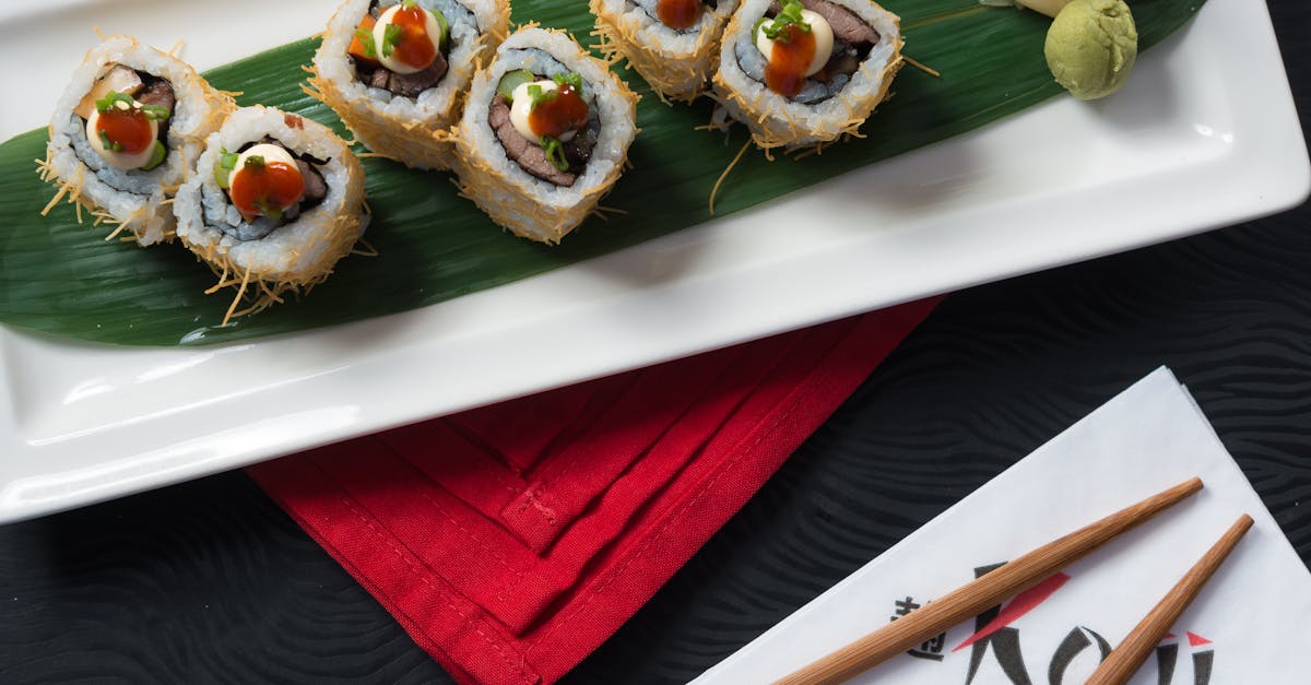 Wrap'n roll sushi photos
