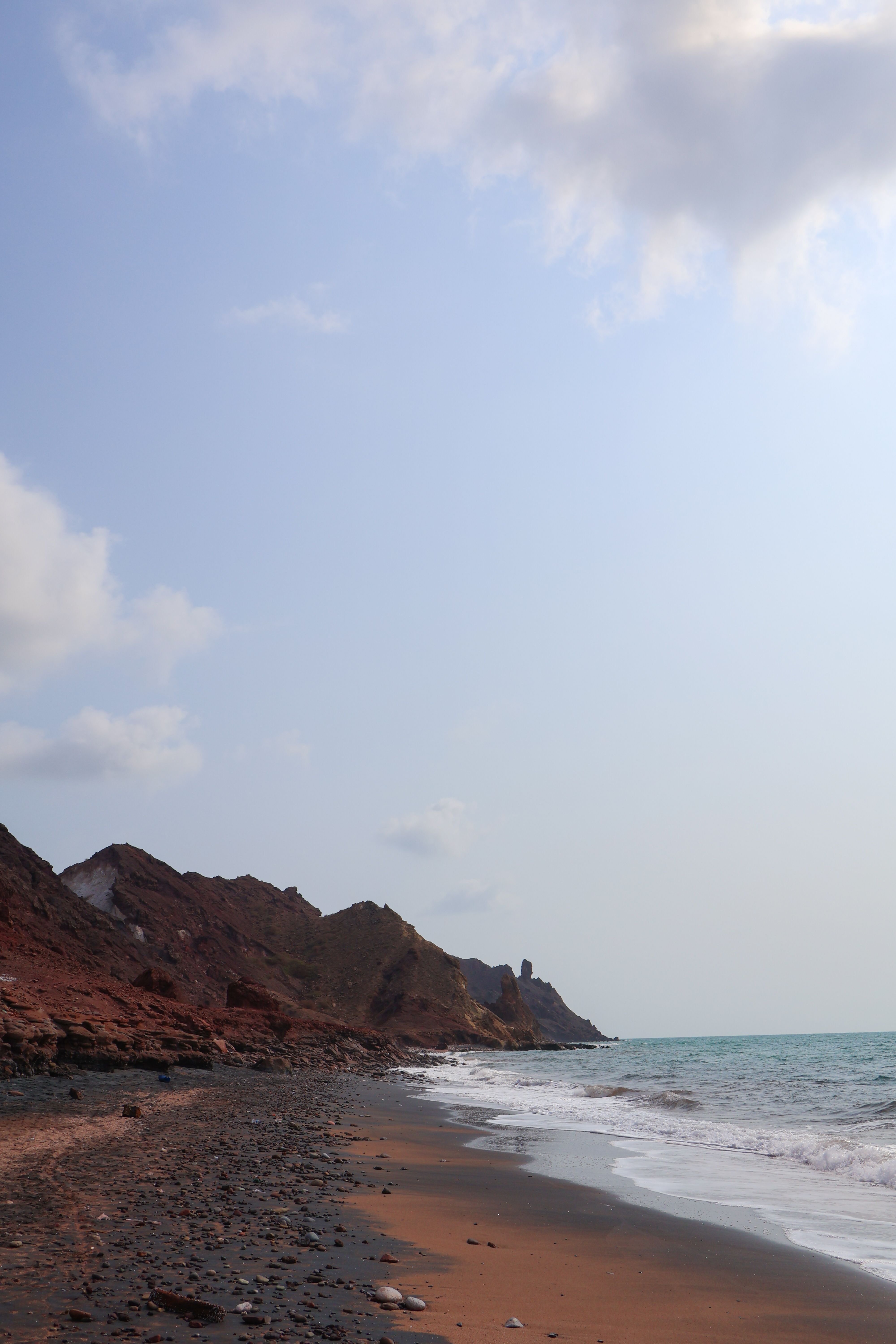 Scenic View of Hormuz Island Beach, Iran · Free Stock Photo