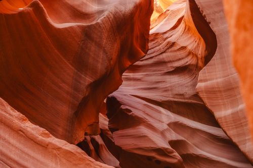 Free Explore the mesmerizing sandstone formations of Antelope Canyon in Arizona, USA. Stock Photo