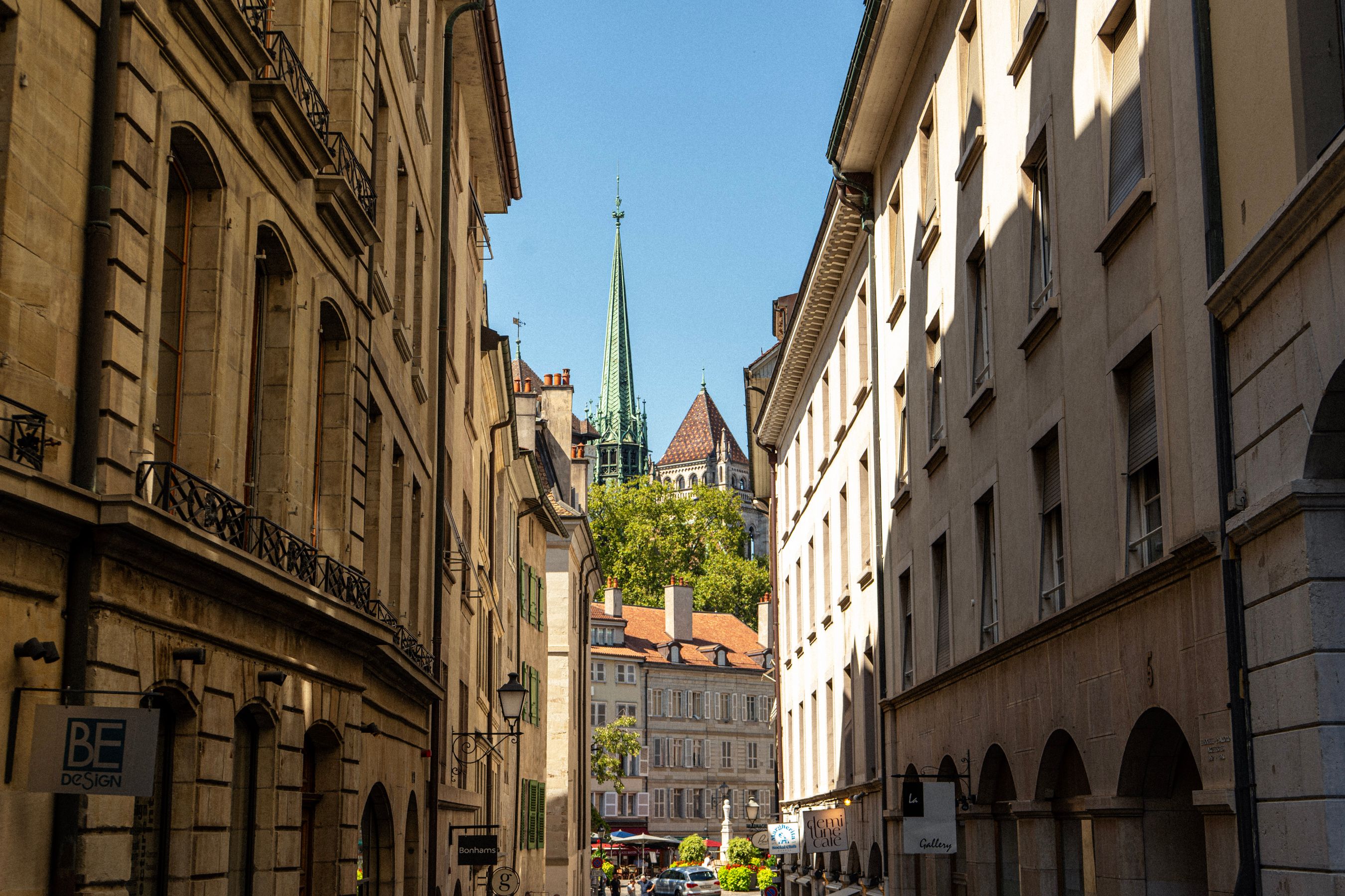 Parc des Bastions Geneva — Reformation Wall and the Promenade de la Treille