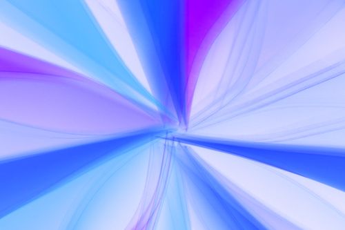Free Vibrant abstract image featuring dynamic blue and purple light patterns. Stock Photo