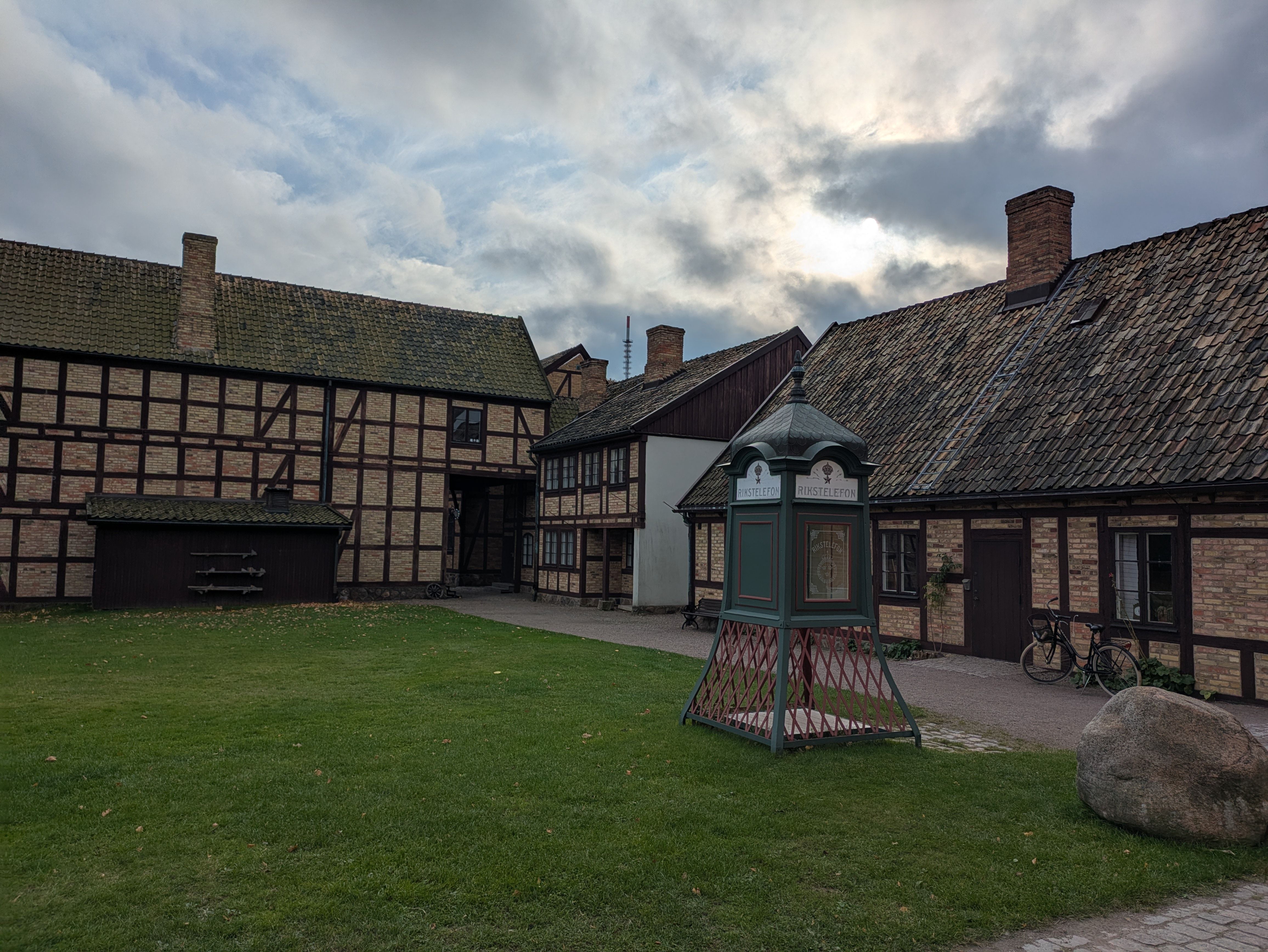 aarhus denmark den gamle by open air museum old town historical buildings street