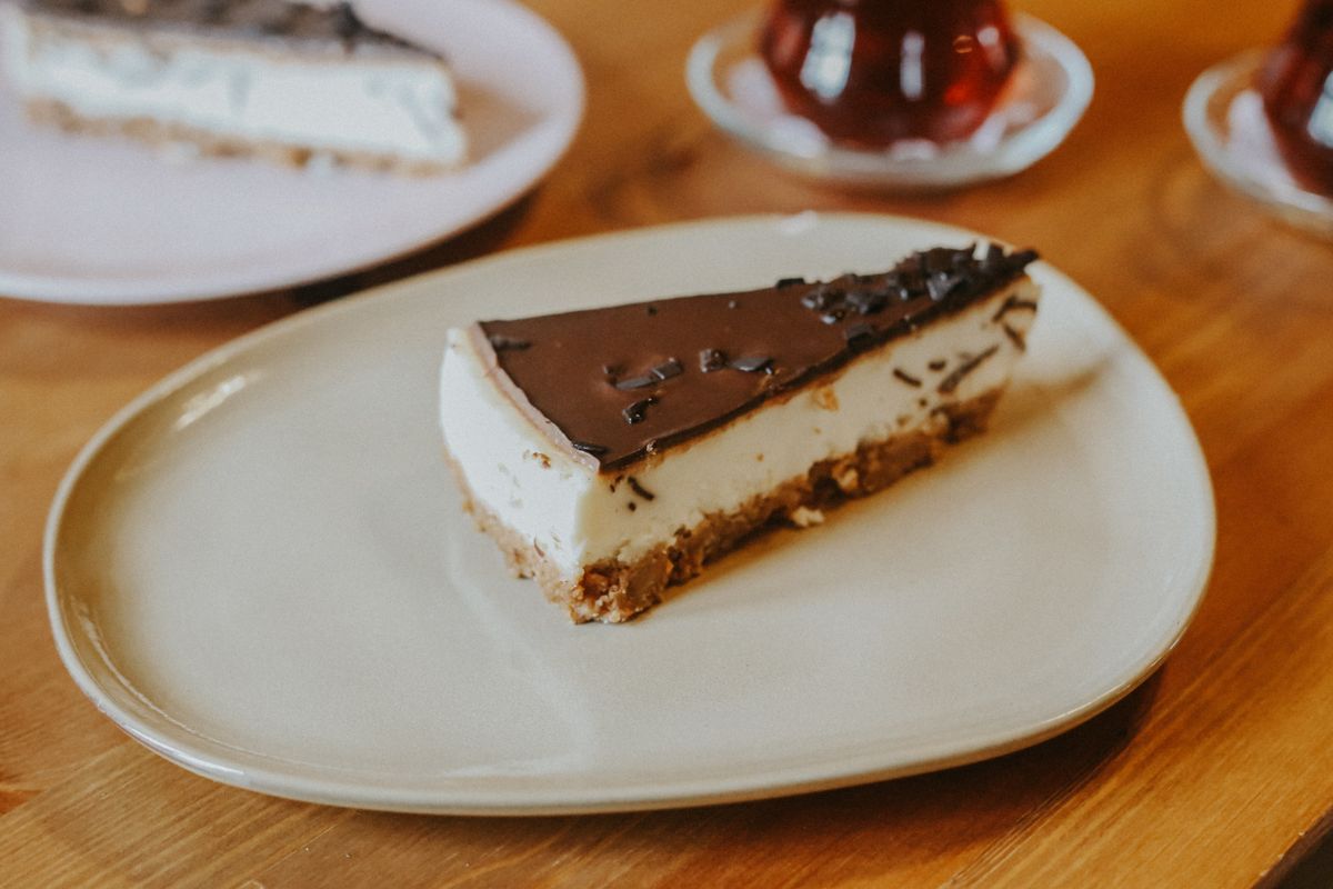 Brownie cheesecake marbré au chocolat noir
